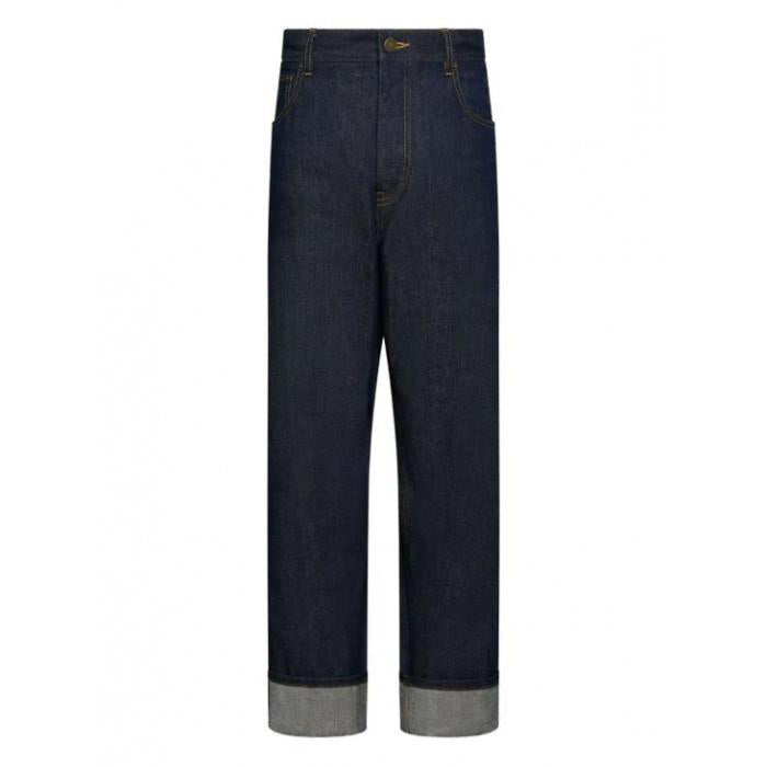 THOM BROWNE Men's Selvedge Denim 5-Pocket Jeans