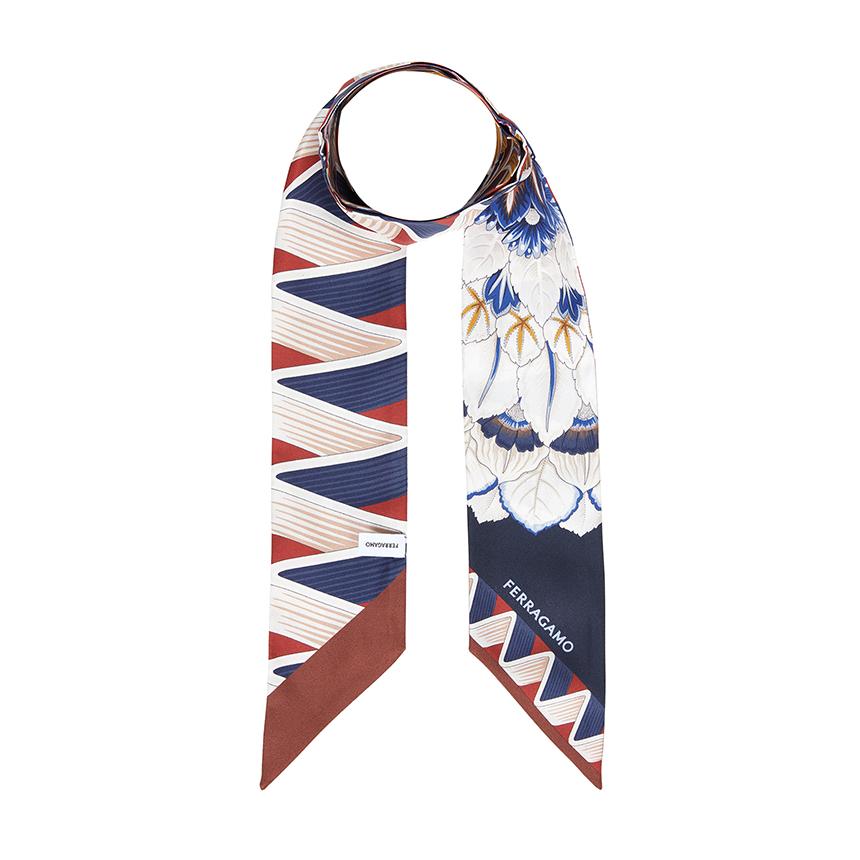 Ferragamo Women’s Silk Scarf 321134 0787764