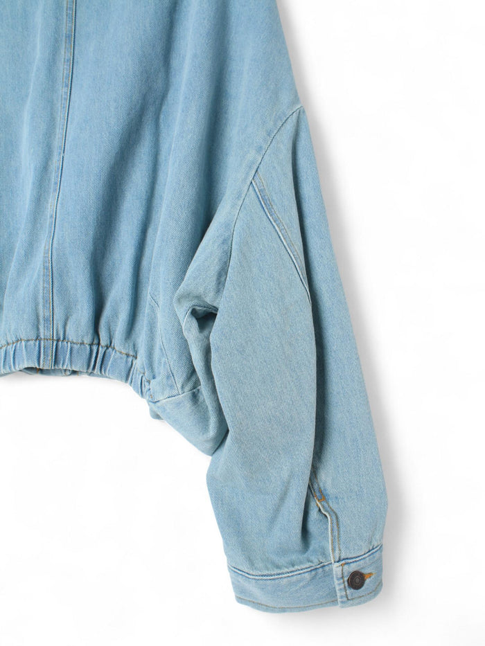 Dries Van Noten Ice Blue Denim Jacket 242 010506 9378 565