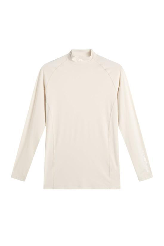 J LINDEBERG Long Sleeve Sweatshirt for Men GMJT14649U029 MOONBEAM DOM