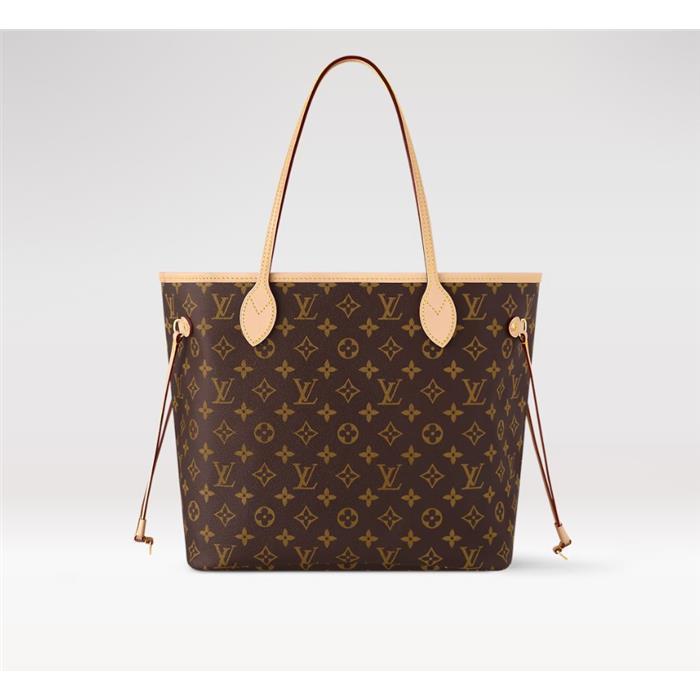 Louis Vuitton Neverfull MM Monogram Shoulder Tote Bag