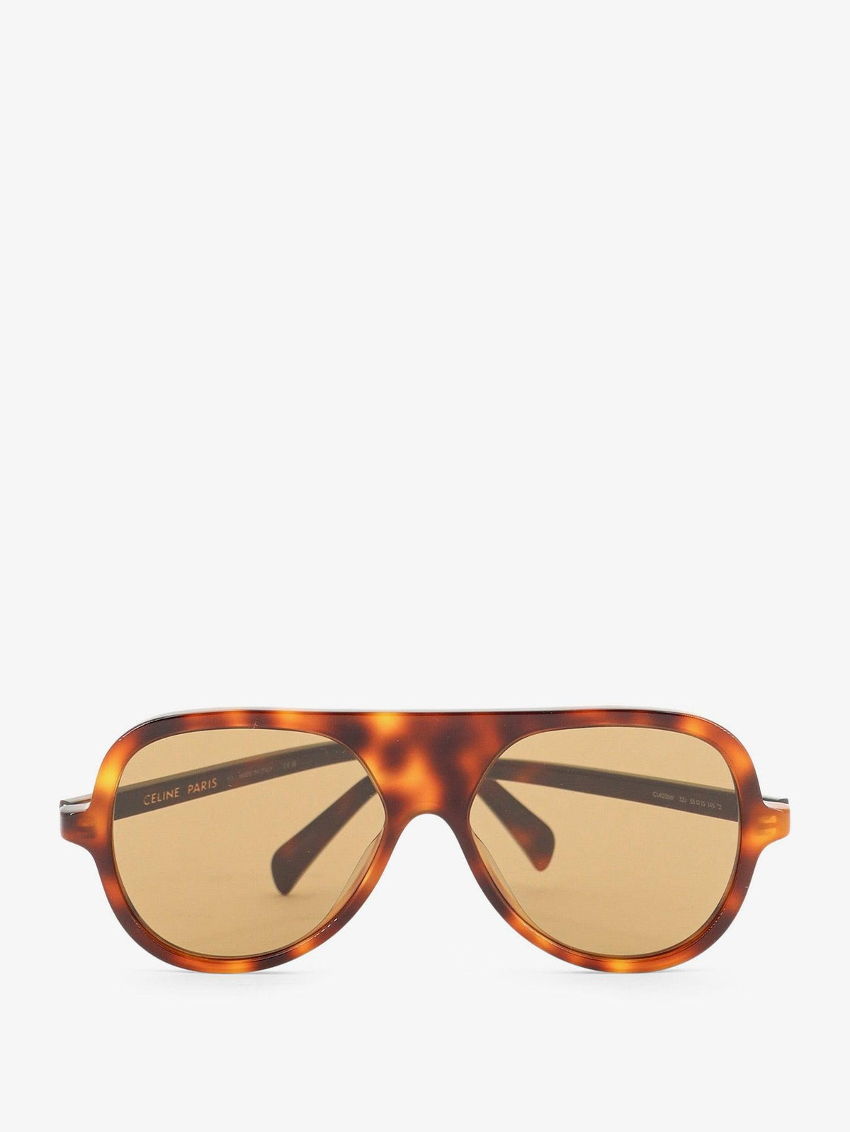 CELINE Black Acetate Square Sunglasses for Men