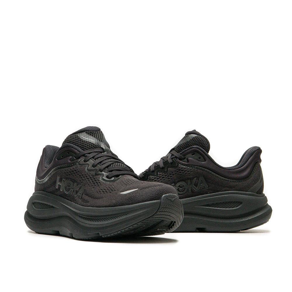 HOKA Bondi 9 Wide Men’s Running Shoes Low-Top Black 1162013 BBLC