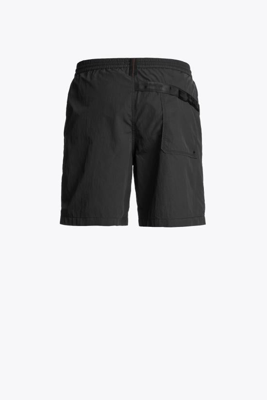 Parajumpers Black Drawstring Cotton Shorts Men’s 26SS SPMPARW 01541