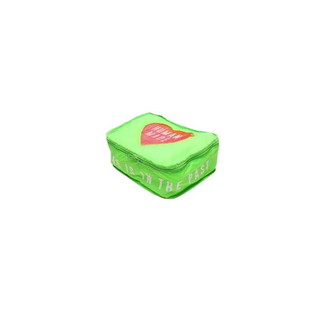 Humanmade Green Gusset Case Medium Pouch HM27GD050 GREEN