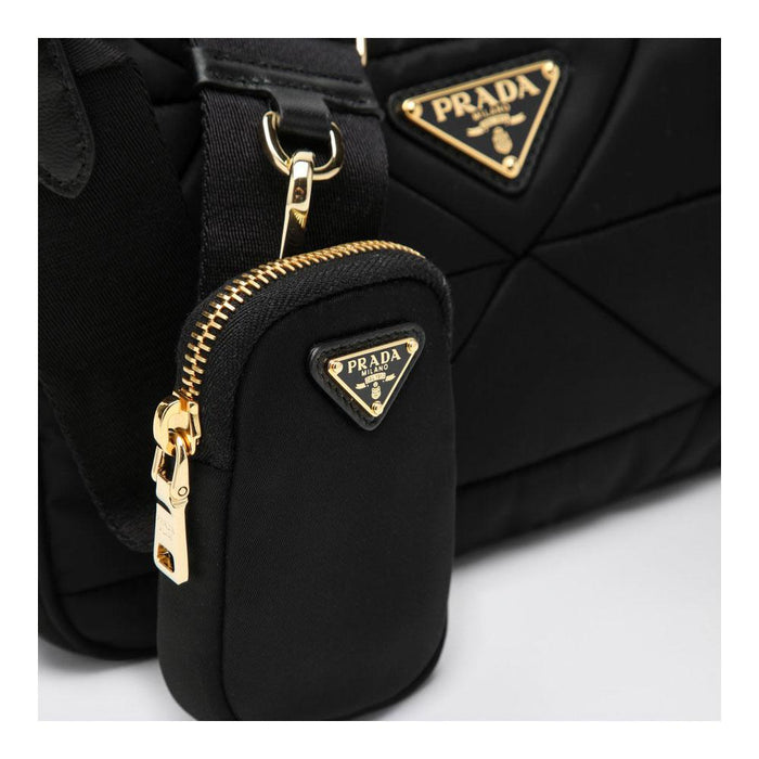 PRADA Padded Re-Nylon Black Women’s Shoulder Bag
