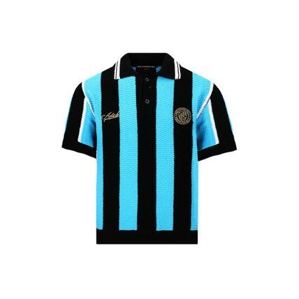 Andersson Bell Short Sleeve T-Shirt for Men atb1325m BLACK BLUE DOM