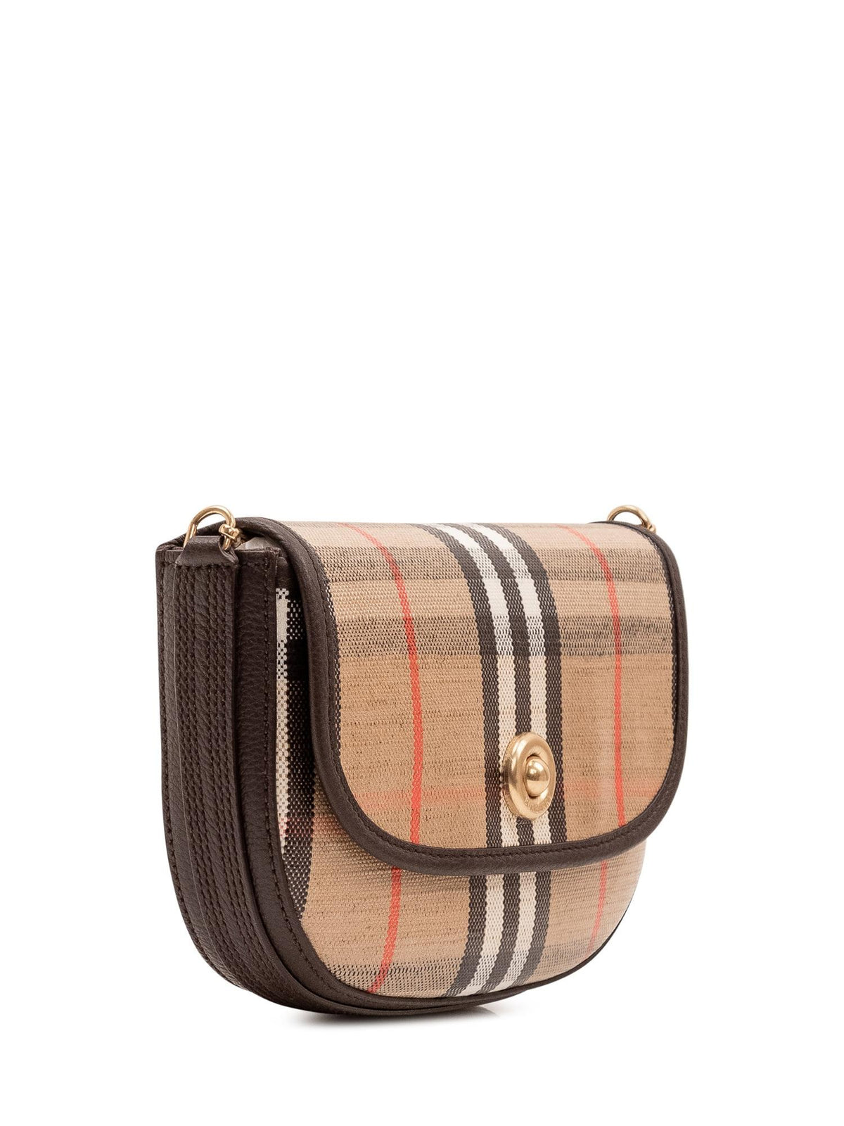 BURBERRY Black Leather Clutch Bag