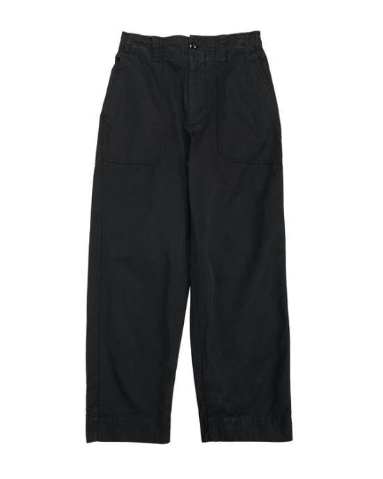 Margaret Howell Black Straight Classic Pants MHTR0534 S26MPZ BLK BLACK DOM