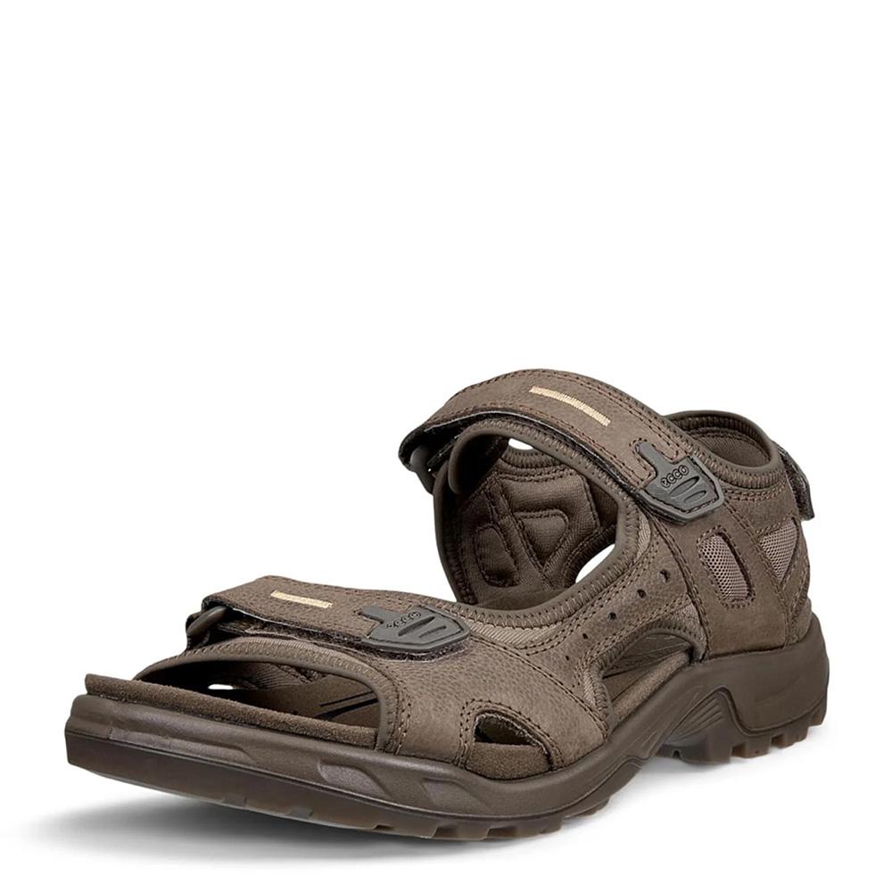 ecco Offroad Men’s Sandals Black Leather Outdoor Sandals