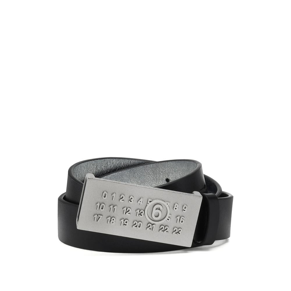 Maison Margiela Black Leather Belt