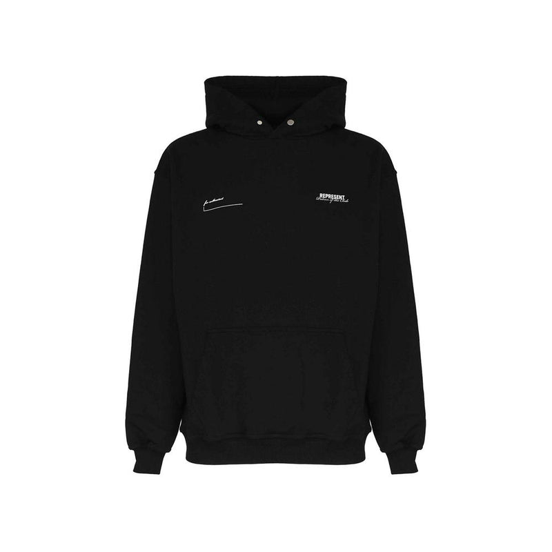 REPRESENT Black Patron of the Club Hoodie MLM4270 001