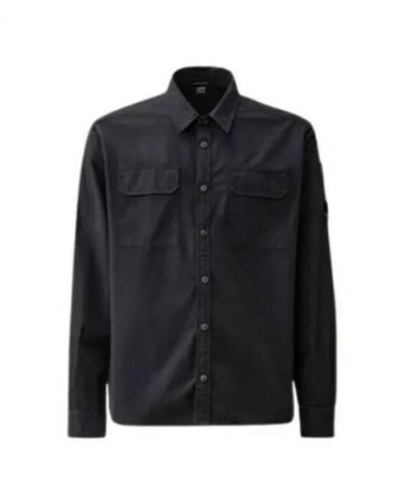 CP Company Organic Gabardine Long Sleeve Shirt