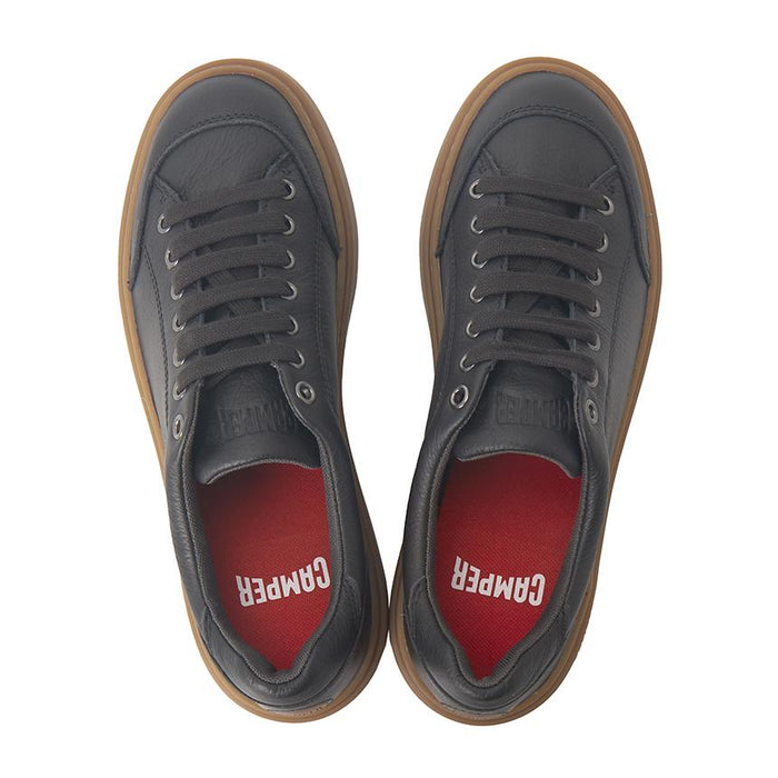Camper Runner Twenty-Five Men’s Leather Low-Top Sneakers Black