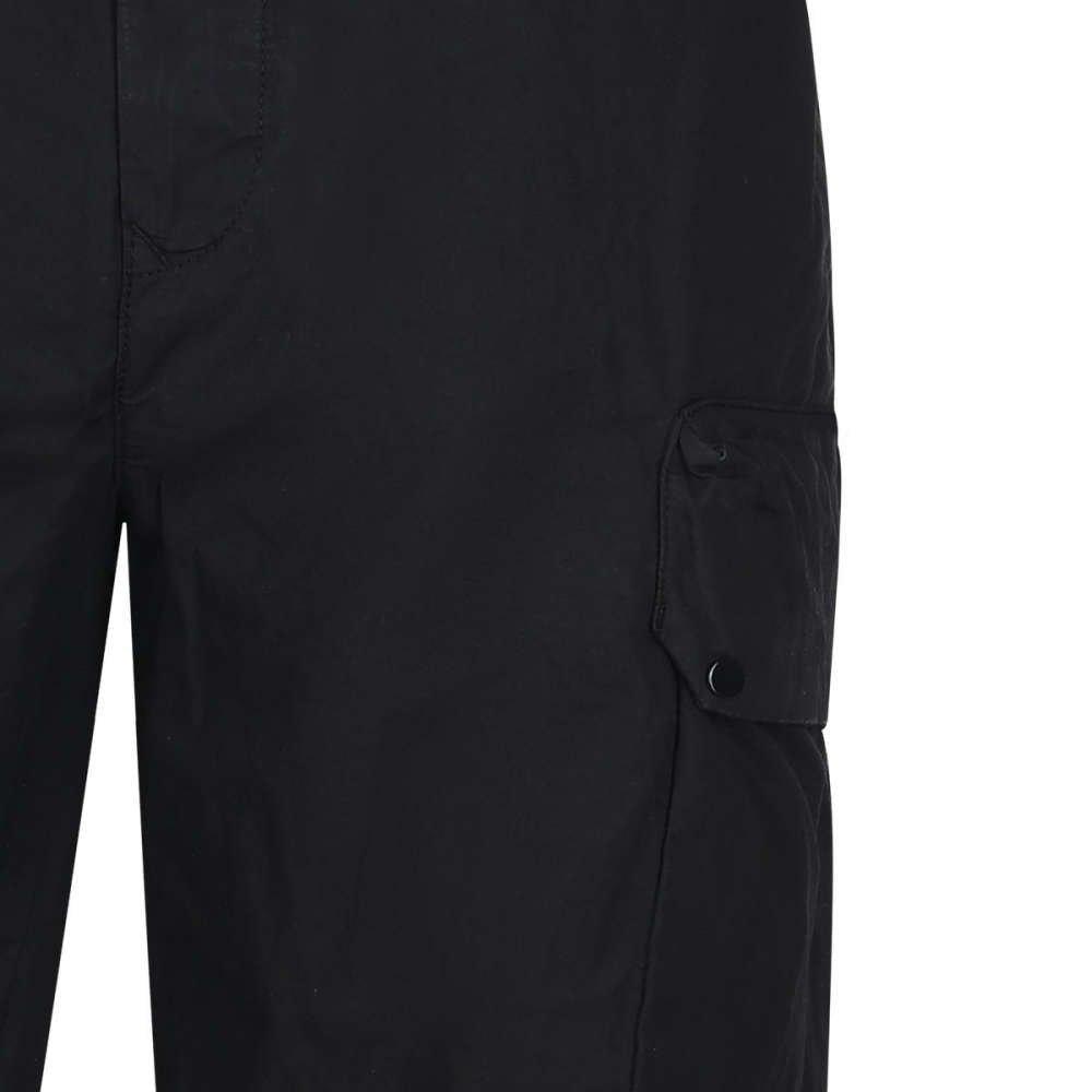CP Company Lens Detail Black Cargo Pants Unisex