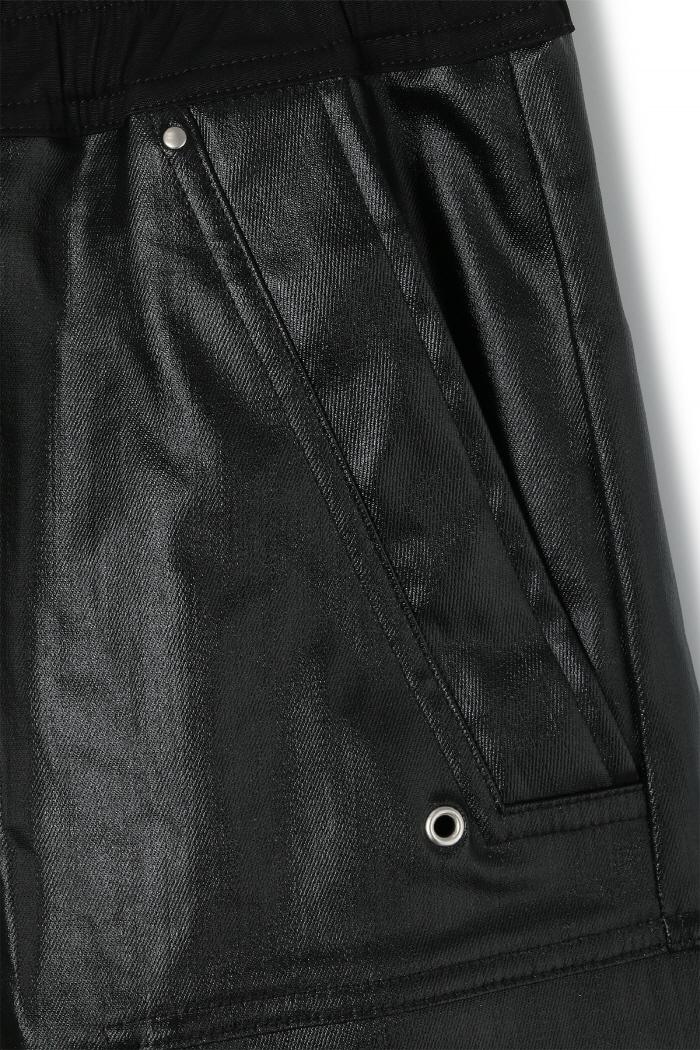 Rick Owens Black Wide Cargo Pants RU01D3339SCT09