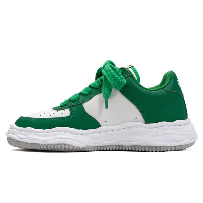 Maison Margiela Green Wayne OG Sole Low-Top Sneakers