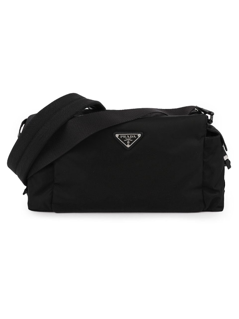 PRADA Re-Nylon Explore Tote Shoulder Bag Black Men's Tote