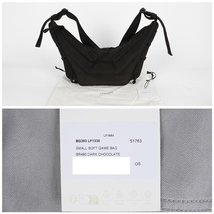 Lemaire Small Soft Game Shoulder Bag Crossbody BG293 LF1330 BR490
