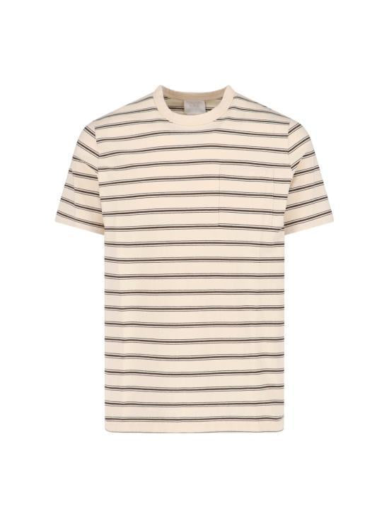 A.P.C. Ecru Cotton Short Sleeve T-Shirt COHLVH26534 AAD