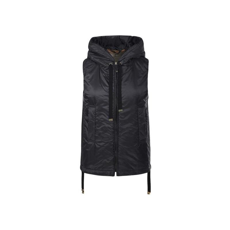 Max Mara GREENGO Hooded Down Vest Black 2429296014 009
