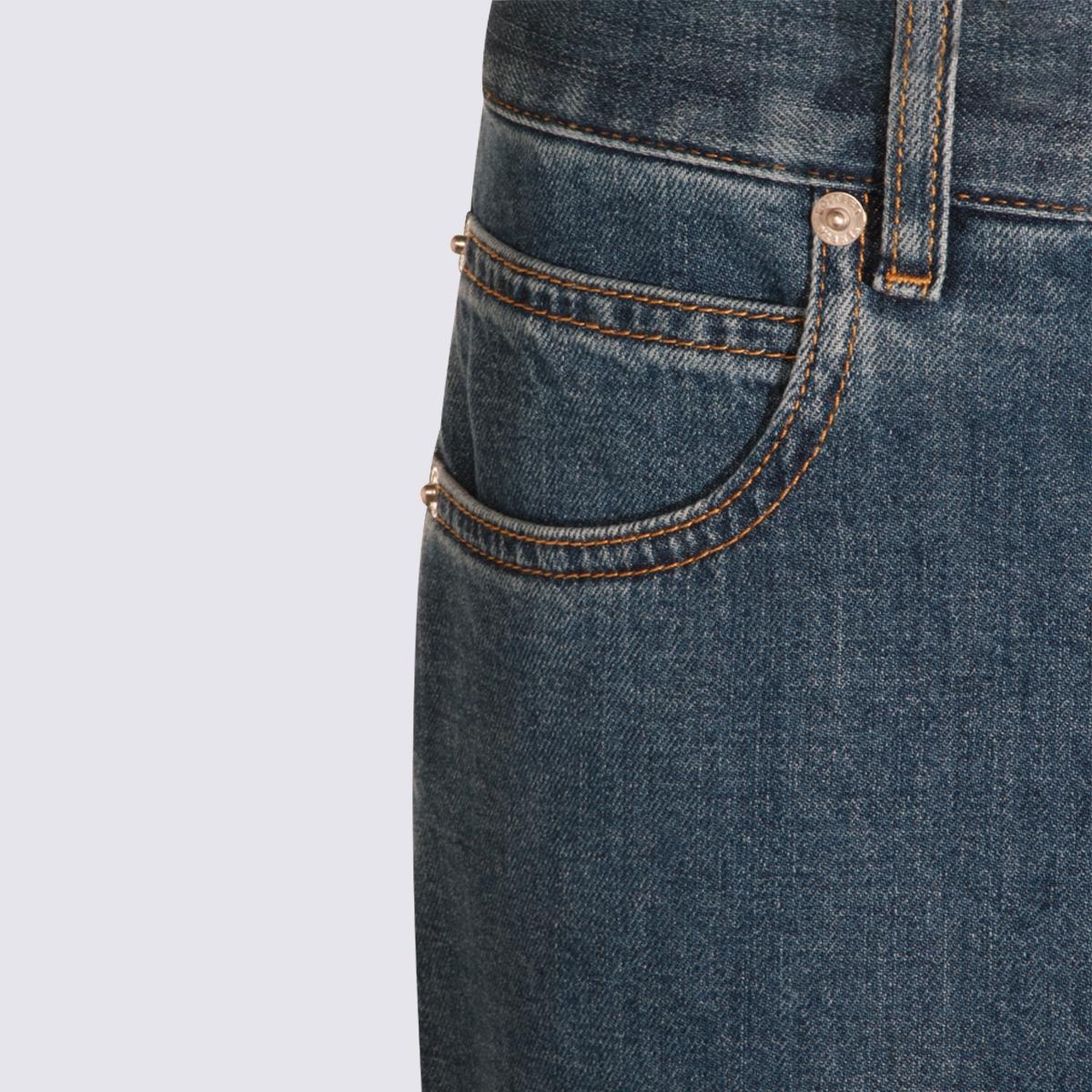 Bottega Veneta Blue Denim Jeans Men’s Pants