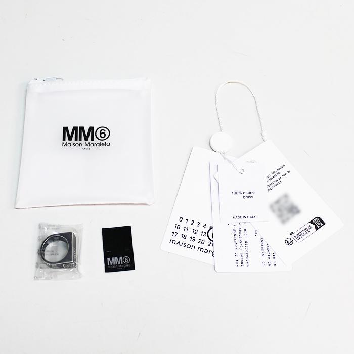 MM6 Minimal Logo Ring for Men SM7UQ0084 P7356 952