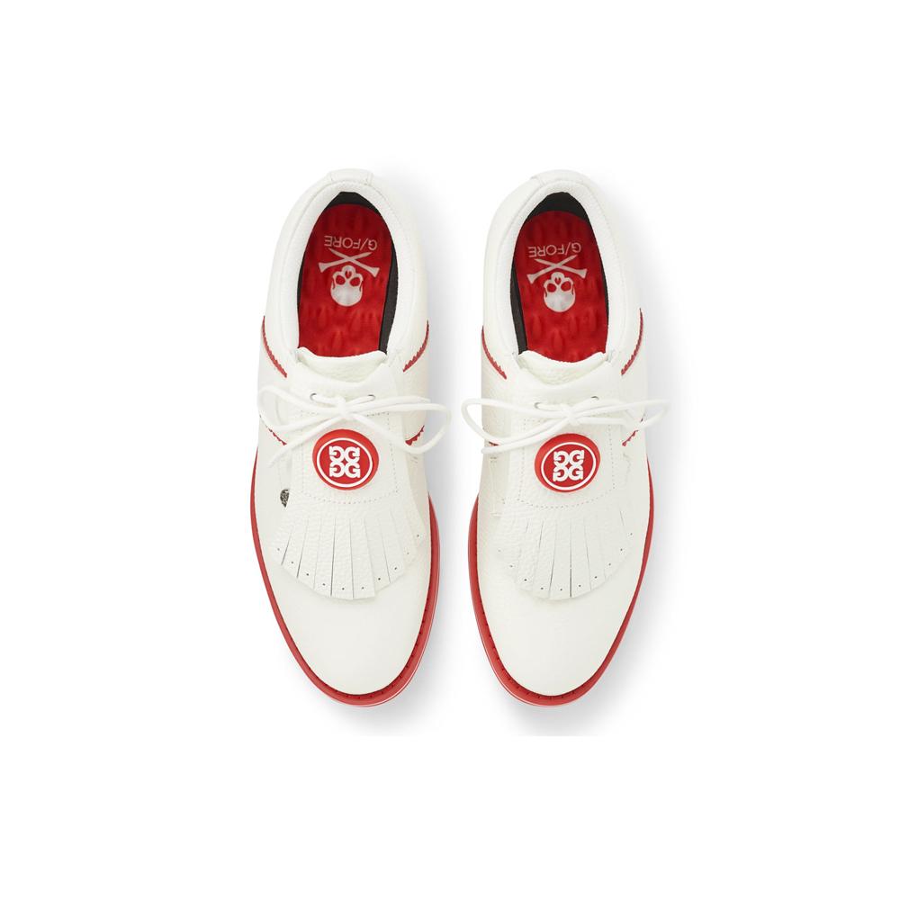G/FORE Women’s Gallivanter White Low-Top Golf Sneakers G4LS22EF15 SPOP