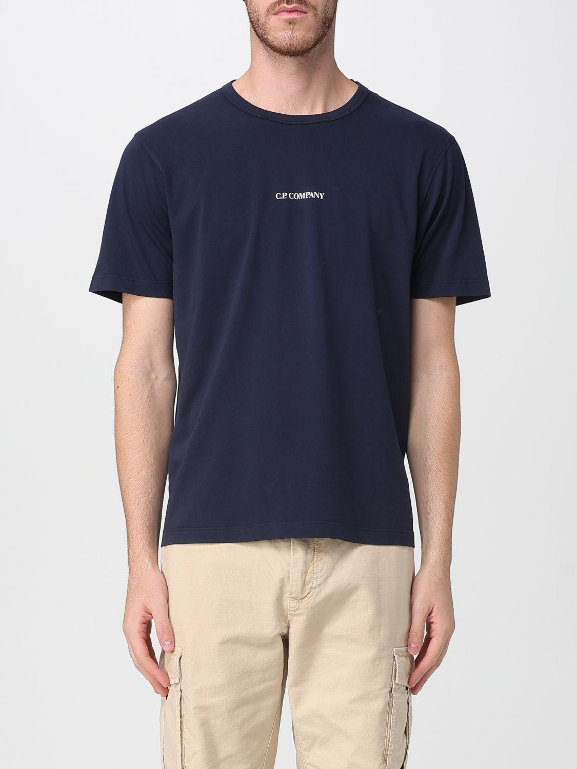 CP Company Short Sleeve Cotton T-Shirt Men Black