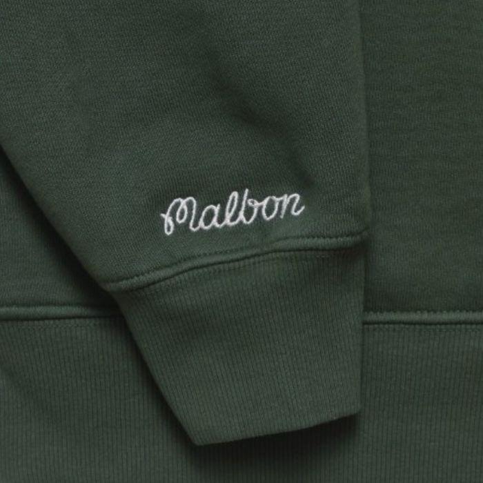 malbon Hunter Bucket Crewneck Long Sleeve Sweatshirt for Men M 9556 HGN