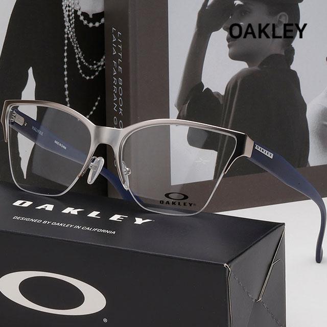 OAKLEY Cat Eye Semi-Rimless Eyeglass Frames Unisex OX3243 0355