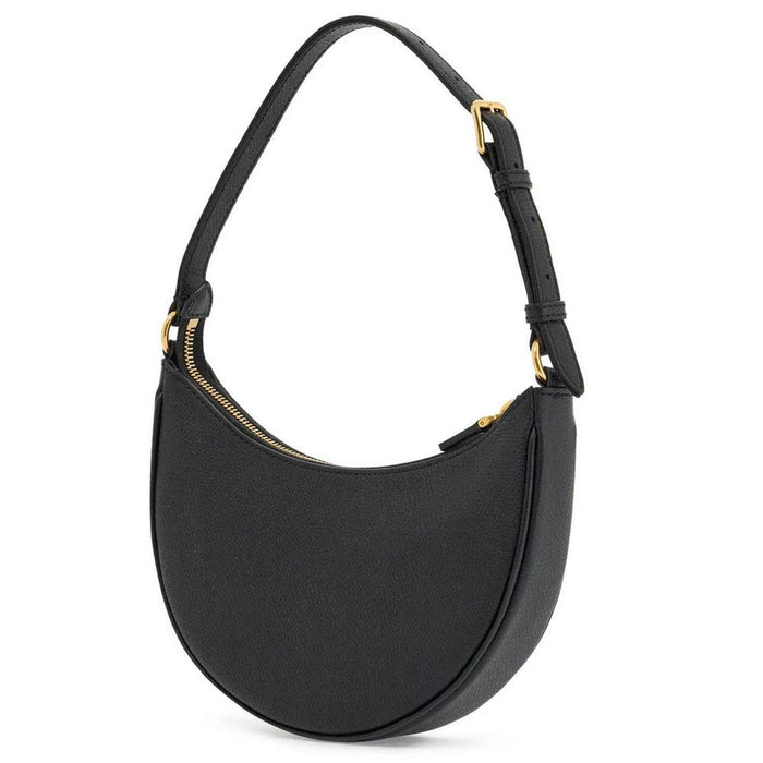 VALENTINO Mini V Logo Shoulder Bag Black 6W2P0AK3 SNP 0NO