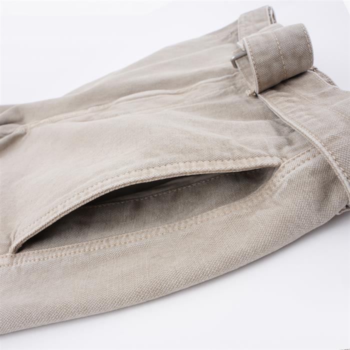 Lemaire Levi Snow Broken Twill Denim Short Pants Black Men’s
