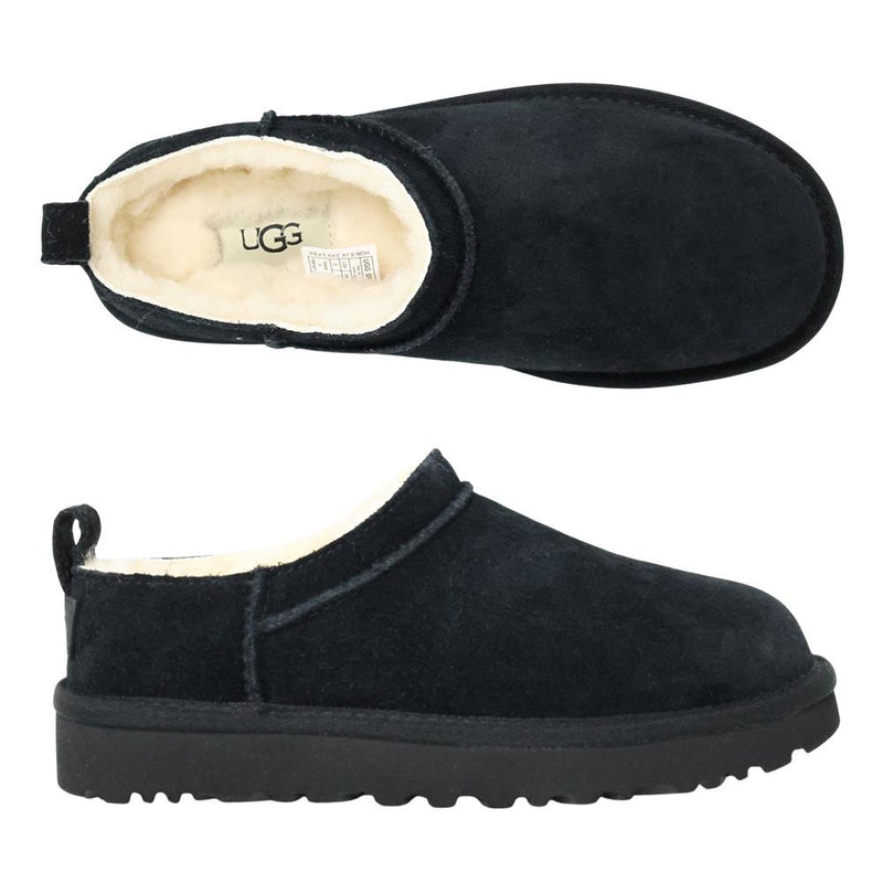 Ugg Classic Micro Ankle Boots Women Black Suede