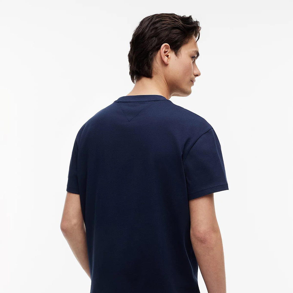 TOMMY HILFIGER Big Flag Logo Navy Short Sleeve T-Shirt Men