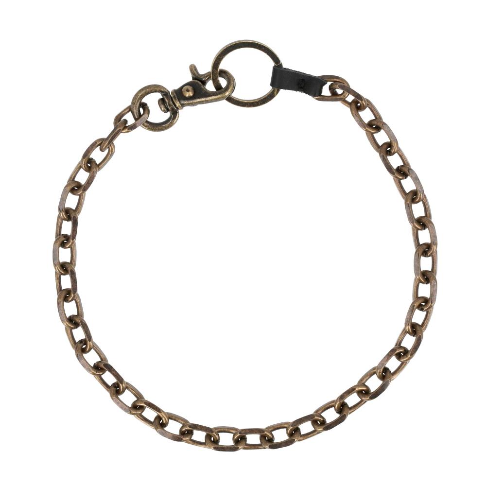 OUR LEGACY Antique Brass Keychain Necklace Keyring Pendant A2258LAB