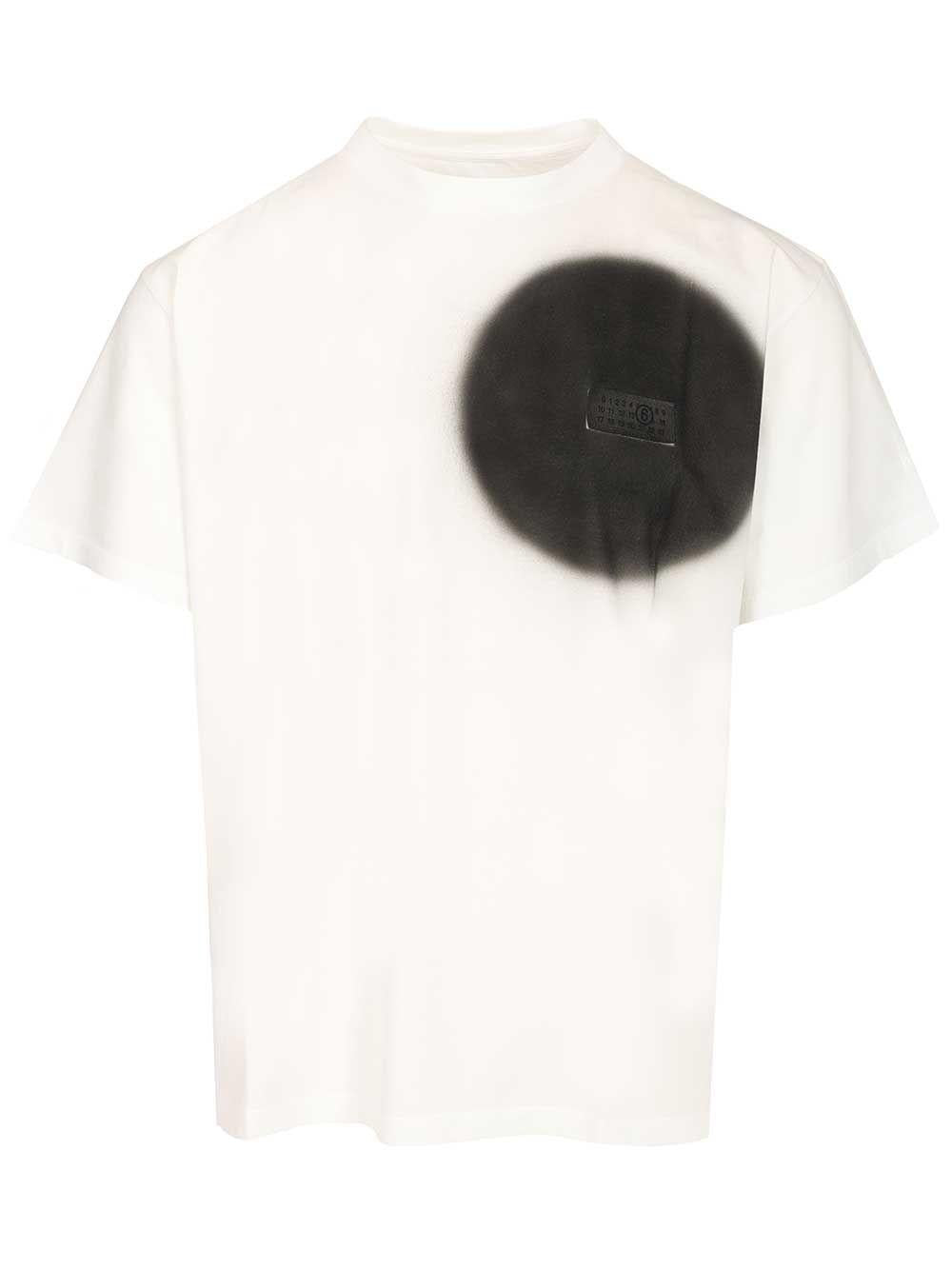 Maison Margiela Short Sleeve Cotton T-Shirt White Men