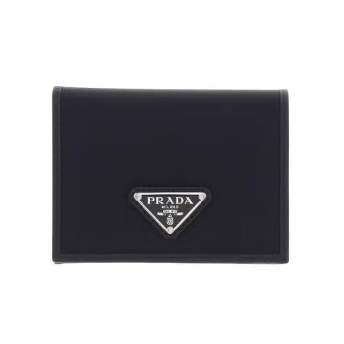 PRADA Re-Nylon Black Bi-Fold Wallet