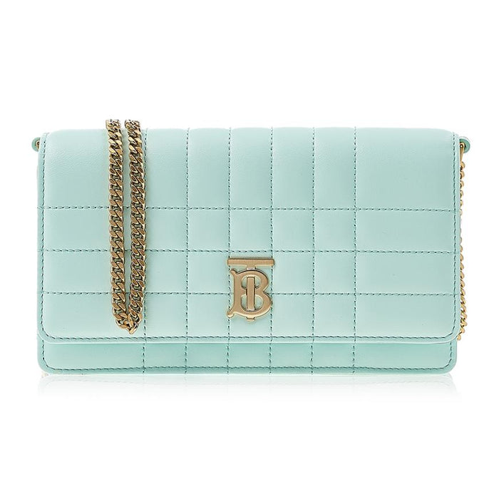 BURBERRY Quilted Lola Leather Crossbody Bag