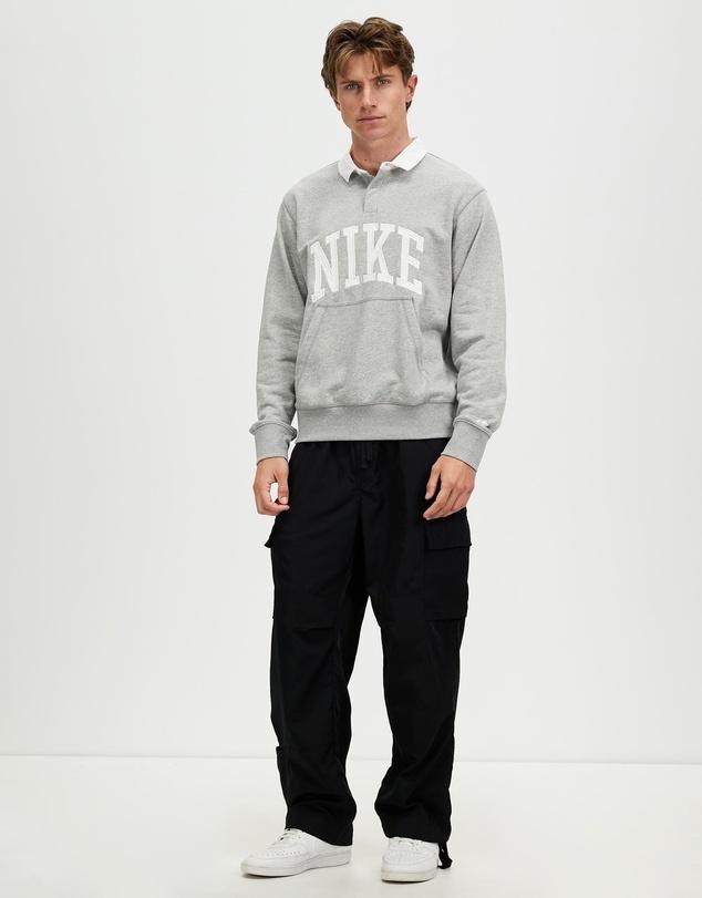 Nike Gray Crewneck Sweatshirt Mens Asian Fit