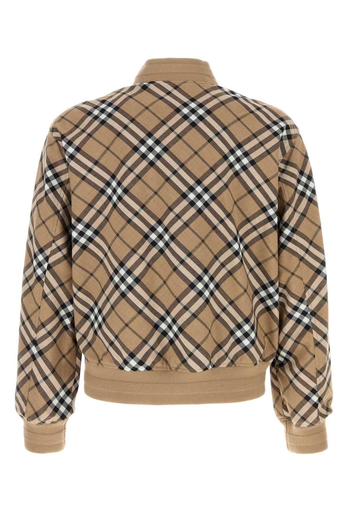BURBERRY Black Casual Jacket Men’s Zip-Up Coat