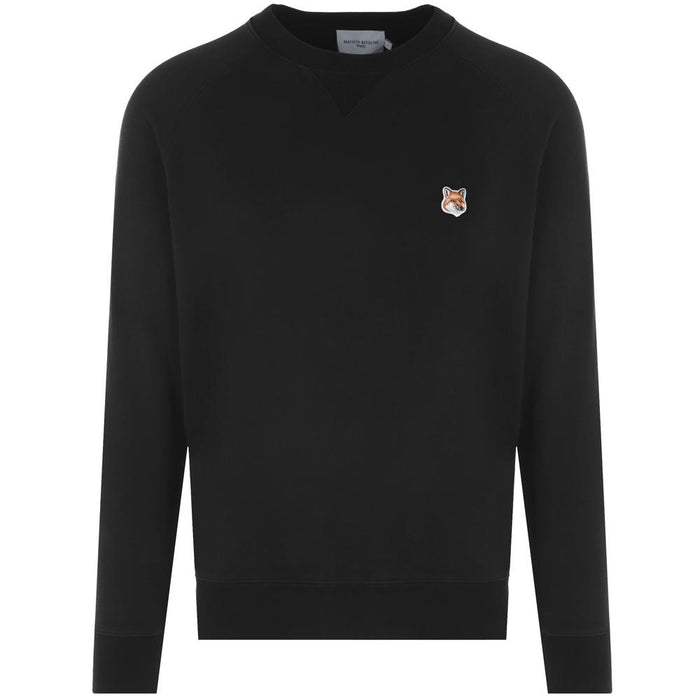 Maison Kitsune Fox Logo Black Sweatshirt AM00303KM0001 P199