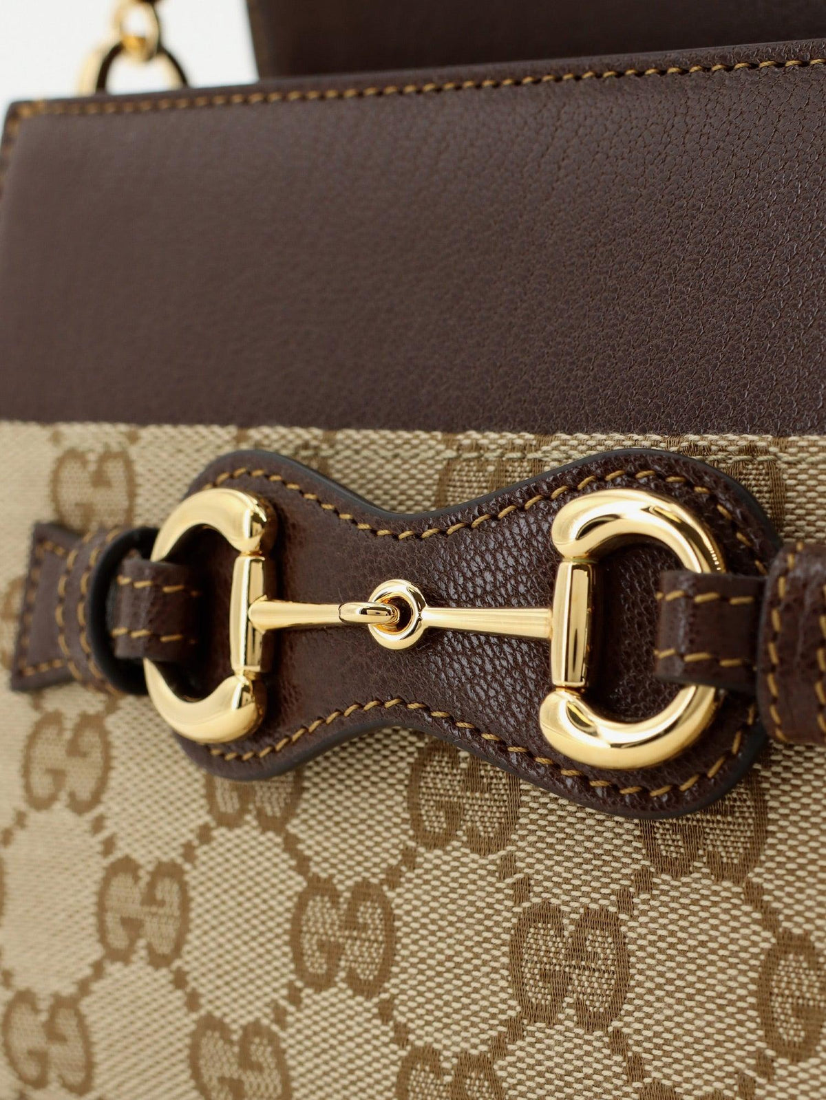 GUCCI Leather Shoulder Bag