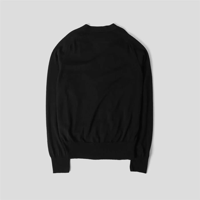 AMI Contrast Heart Logo Cardigan Men’s Knit