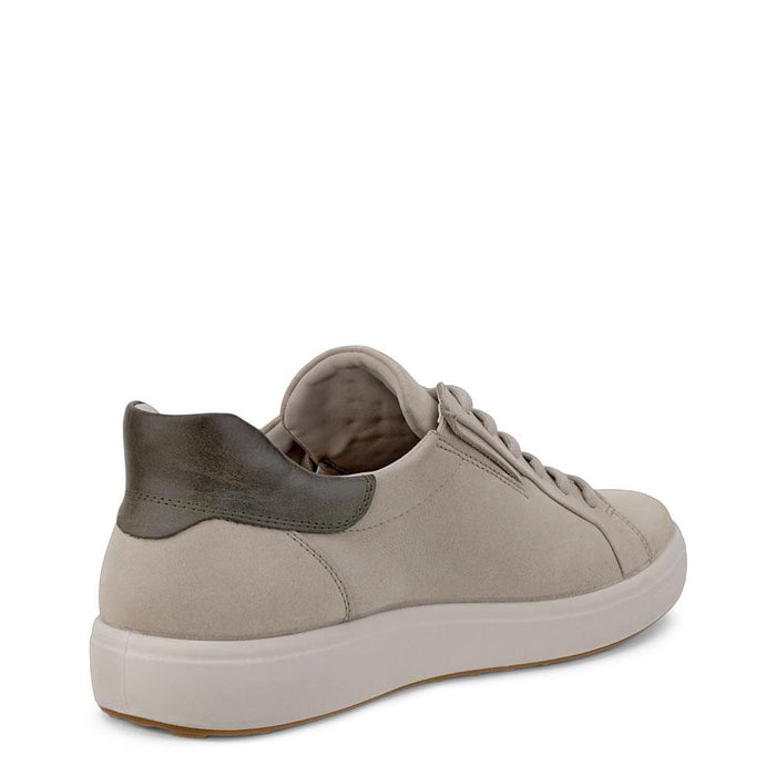 ecco Soft 7 Men’s Leather Low-Top Sneakers Navy