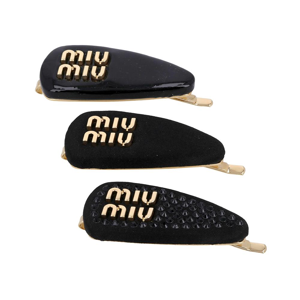Miu Miu Logo Hair Clip Set Women’s Hair Clips 5IF188 2CVO F0002