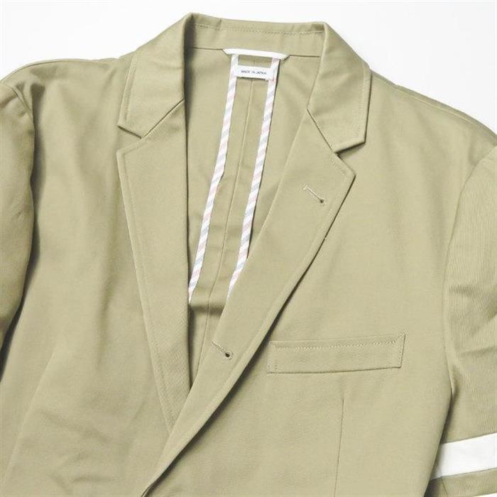 THOM BROWNE 4-Bar Beige Blazer Jacket MJU490A 03788 275