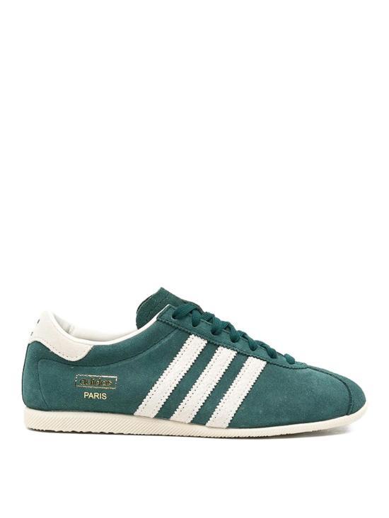 Adidas White Leather Low-Top Sneakers for Women KJ1003 DOM