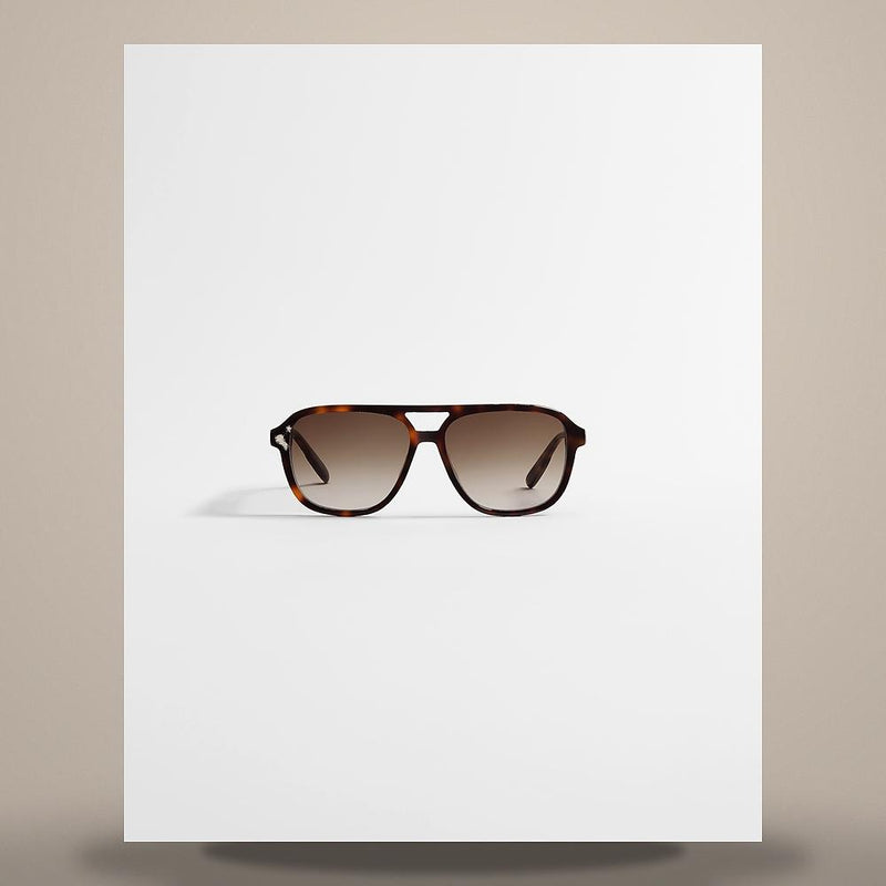 DIOR Brown Tortoise Shell Effect Pilot Sunglasses DRBNA1IXR 24F1