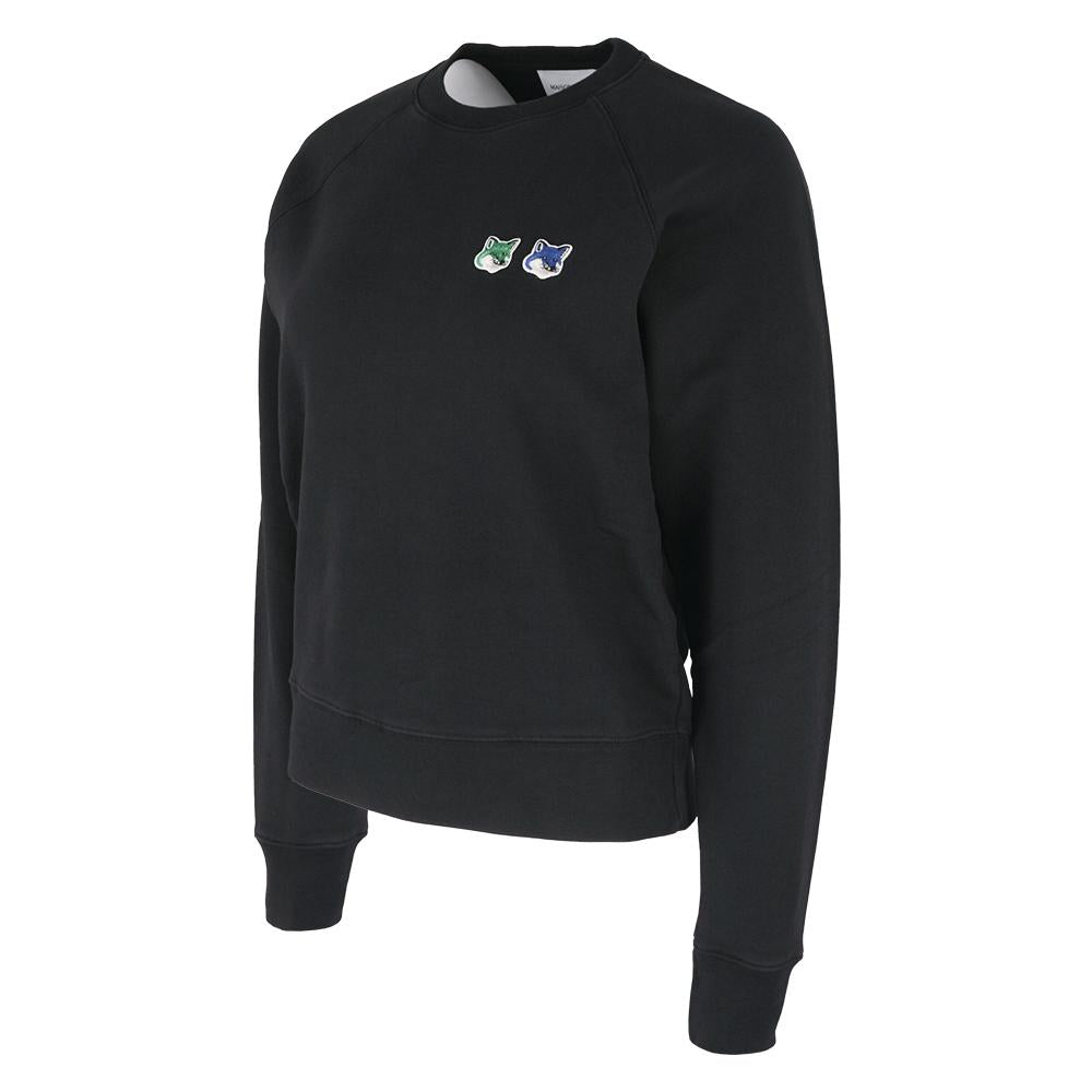 Maison Kitsune Double Fox Logo Sweatshirt for Women